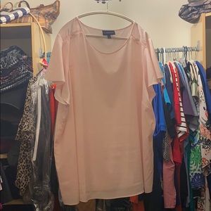 Pink tunic from Lane Bryant